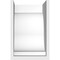 Ekena Millwork Standard Van Buren Architectural Grade PVC Bracket, 6 1/2"W x 10"D x 10"H BKTP07X10X10VAN - alternate 4